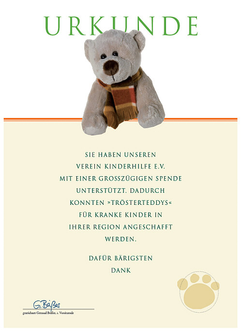 Aktion Tröster-Teddy